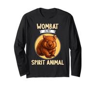 Wombats Wombat is My Spirit Animal Long Sleeve T-Shirt
