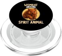Wombats Wombat is my spirit animal PopSockets PopGrip for MagSafe