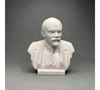 Womeet Lenin Statue Lenin Bust Collection Greek Philosopher Head Figurine Gypsum Figure Sculpture for Living Room Home Shelf Decor,Modern Home Decoration Sketch Practice DIY Art Model