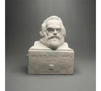 Womeet Marx Bust Marx Statue Sculpture Gypsum Figure, Modern Home Decoration and Collection Sketch Practice DIY Art