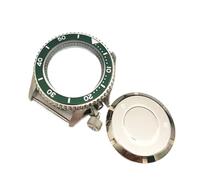WOMELF 42mm Watch Case Modification Diving Men's DIY Stainless Steel Case Compatible for NH35A/ NH36A Movements (Color : NO.1)