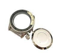 WOMELF 42mm Watch Case Modification Diving Men's DIY Stainless Steel Case Compatible for NH35A/ NH36A Movements (Color : NO.7)