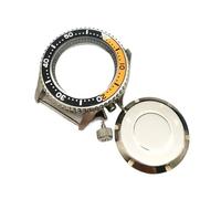 WOMELF 42mm Watch Case Modification Diving Men's DIY Stainless Steel Case Compatible for NH35A/ NH36A Movements (Color : NO.14)