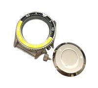WOMELF 42mm Watch Case Modification Diving Men's DIY Stainless Steel Case Compatible for NH35A/ NH36A Movements (Color : NO.13)