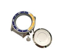 WOMELF 42mm Watch Case Modification Diving Men's DIY Stainless Steel Case Compatible for NH35A/ NH36A Movements (Color : NO.11)