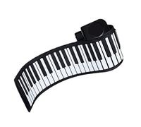 WOMELF Hand-rolled Electronic Piano Portable Foldable Piano 61 Keys Thickened Keyboard Electronic Piano Keyboard Piano for Beginner