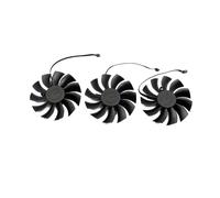 WOMELF PLA09215B12H 0.55A 4Pin GTX1080 GPU Cooler Compatible For EVGA GTX 1080TI FTW3 GTX 1080 Ti Black ELITE Fan Graphics Card Fan (Color : 3-Fan)
