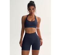 Women 2 Piece Workout Sets Sports Bras High Waisted Gym Yoga Biker Shorts | Tank Top Summer Matching Clothing Set Active Wear Outfits