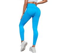 Women 3D Compression Leggings Anti Cellulite Scrunch Bums Leggings High Waist Seamless Push-Up Opaque Sports Yoga Leggings for Workout Sport Yoga Running
