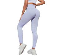 Women 3D Compression Leggings Anti Cellulite Scrunch Bums Leggings High Waist Seamless Push-Up Opaque Sports Yoga Leggings for Workout Sport Yoga Running
