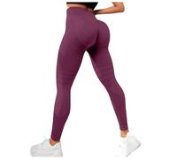 Women 3D Compression Leggings Anti Cellulite Slimming Soft Ankle Length Leggings High Waist Seamless Push-Up Opaque Gym Yoga Leggins Active Workout Leggins for Running Gym Training Yoga and Fitness