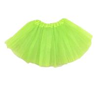 Women/Adult Fancy Dancewear Tutu Pettiskirt Princess Party Skirts Mini Dress (one Size, Neon Green)