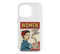 Women Against Data Centers Vintage Protest Graphic Retro Case for iPhone 13 Pro