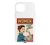 Women Against Data Centers Vintage Protest Graphic Retro Case for iPhone 15 Plus