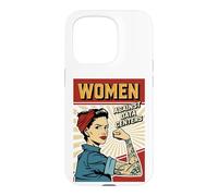 Women Against Data Centers Vintage Protest Graphic Retro Case for iPhone 15 Pro