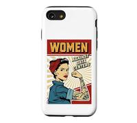 Women Against Data Centers Vintage Protest Graphic Retro Case for iPhone SE (2020) / 7/8