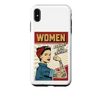 Women Against Data Centers Vintage Protest Graphic Retro Case for iPhone XS Max