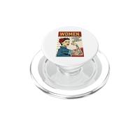 Women Against Data Centers Vintage Protest Graphic Retro PopSockets PopGrip for MagSafe