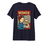 Women Against Data Centers Vintage Protest Graphic Retro Premium T-Shirt
