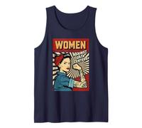 Women Against Data Centers Vintage Protest Graphic Retro Tank Top