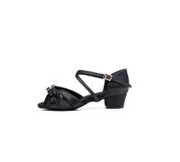 Women And Girls' Latin Dance Shoes,Latin Salsa Tango Performance Shoes,lightweight Dance Shoes,Low Dance Heels For Dance Teachers And Students