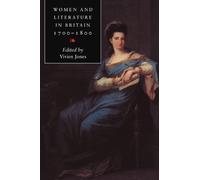 Women and Literature in Britain, 1700-1800