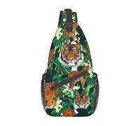 Women and Men 3D Animal Print Casual Diagonal Chest Bag Sling Bag Travel Hiking Bag