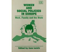 Women and Social Policies in Europe by Jane Lewis (1994) Paperback