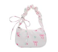 Women Armpit Bags Y2K Pretty Handbags Stylish Shoulder Purse | Lightweight Large Capacity Sweet Flower Underarm Bag for Commute Working Bag