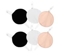 Women Armpit Sweat Absorbent Pads 3 Pairs Reusable Polyester