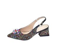 Women Arrival Italian Shoe And Bag Set For Party In Party Shoes And Bags To Match A Pair Shoes Black 7.5