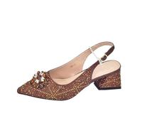 Women Arrival Italian Shoe And Bag Set For Party In Party Shoes And Bags To Match A Pair Shoes Coffee 9.5