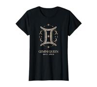 Women Astrology Gemini Queen Zodiac Sign Gemini T-Shirt