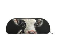 Women Astronaut Alien Print Cosmetic Bag Travel Makeup Bag Toiletry Bag, Cute Cow, Taglia Unica
