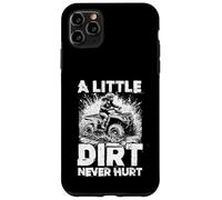 Women ATV A little dirt never hurt ATV for girls distressed Case for iPhone 11 Pro Max