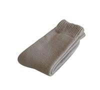 Women Autumn And Winter Warm Thick Socks Solid Color Mid Tube Socks Cotton Athletic Socks Men (B, One Size)