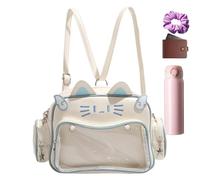 Women Backpack Multi-Compartment Funny Carry
