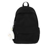 Women Backpack Solid Color Rucksack Student School Backpack All-matching Daypacks Korean Styles Travel Woman Nylon Korean Styles Student School