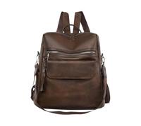 Women Bag | Large Capacity Backpack Purse | Multipurpose College Bookbag with Tassel Zipper Pendant, Fashion Bag for Work School
