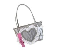 Women Bag Lovely Itabag Japanese Styles Crossbody Bag Students School Bag Sweet Bows Shoulder Bag for Pin Display