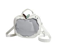 Women Bag Lovely Itabag Preppy Styles Crossbody Bag Girls Fruit Shape Backpack PU Leather Shoulder For Pin Display Preppy Styles Crossbody Lovely Itabag Backpack Shoulder For Pin Display