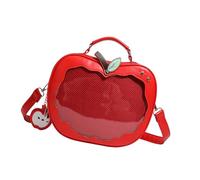 Women Bag Lovely Itabag Preppy Styles Crossbody Bag Girls Fruit Shape Backpack PU Leather Shoulder For Pin Display Preppy Styles Crossbody Lovely Itabag Backpack Shoulder For Pin Display