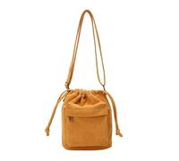 Women Bag Middle Shoulder Bag Underarm Bag Casual Light Youth Crossbody Bag(Yellow)