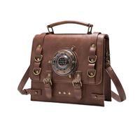 Women Bag Old Styles Shoulder Bag Punk Messengers Bag Top Handle Bag PU Leather Crossbody Bag Shopping Bag