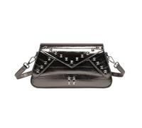 Women Bag PU Leather Shoulder Bag Korean Styles Crossbody Stylish Studded Purse Shopping Messengers Women Fashion Shoulder Trendy Studded Purse Korean Styles Crossbody