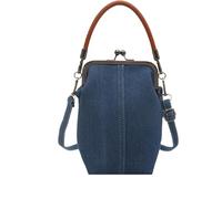 Women Bag Trendy Shoulder Bag Kiss Handbag Phone Fashion Crossbody Top Handle Denims Commuting Women Simple Crossbody Top Handle Handbag Kiss Shoulder