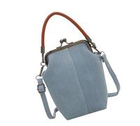 Women Bag Trendy Shoulder Kiss Handbag Phone Fashion Crossbody Top Handle Denims Commuting Women Simple Crossbody Top Handle Handbag Kiss Shoulder