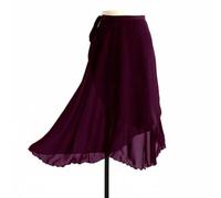 ＡＷＨＡＯ Women Ballet Skirt Leotard Dress Tutu Outfit Dancewear With Lightweight Polyester And Secure Fit Suitable For Girls Rehearsals Gymnastics Recitals Stage Performance, Dark Purple, M