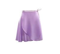 Women Ballet Skirts Lace-up Chiffon Skirts Dance Skirts Adults Girls Leotards Skirt Ballet Practice Dancing Miniskirts For Adult Girls(Purple,XL Height 160-175cm)