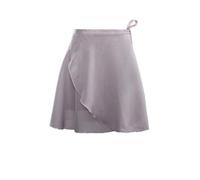 Women Ballet Skirts Lace-up Chiffon Skirts Dance Skirts Adults Girls Leotards Skirt Ballet Practice Dancing Miniskirts For Adult Girls(Grey,L Height 120-160cm)